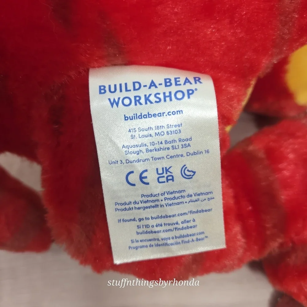 Build A Bear‎ Velociraptor Raptor Plush 19